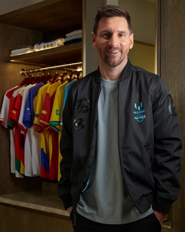 Leo Messi for Hard Rock Hotels and Casino