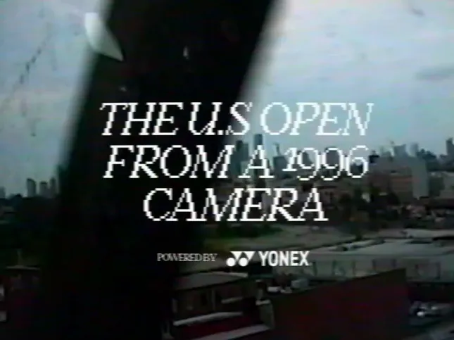 The US OPEN '26 in a 1996 Camera