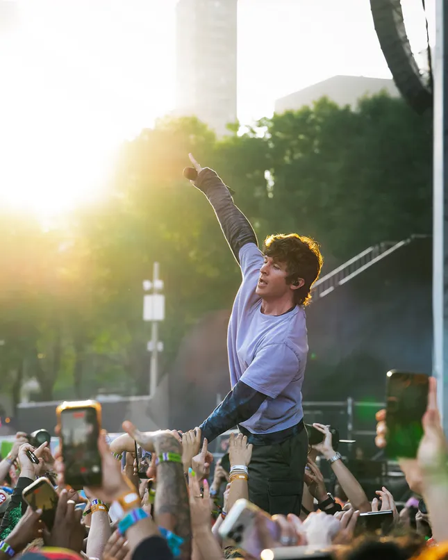 Turnstile for Rolling Stone at Lollapalooza
