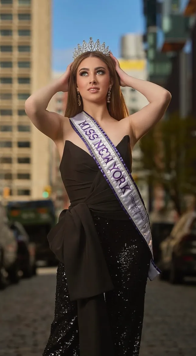 Miss New York Pageant Photoshoot Model Devin Walsh