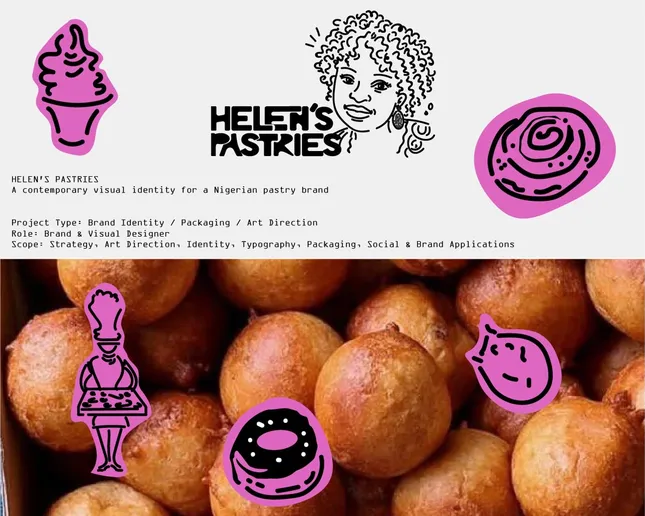 Helen’s Pastries Brand Identity (Part 2)
