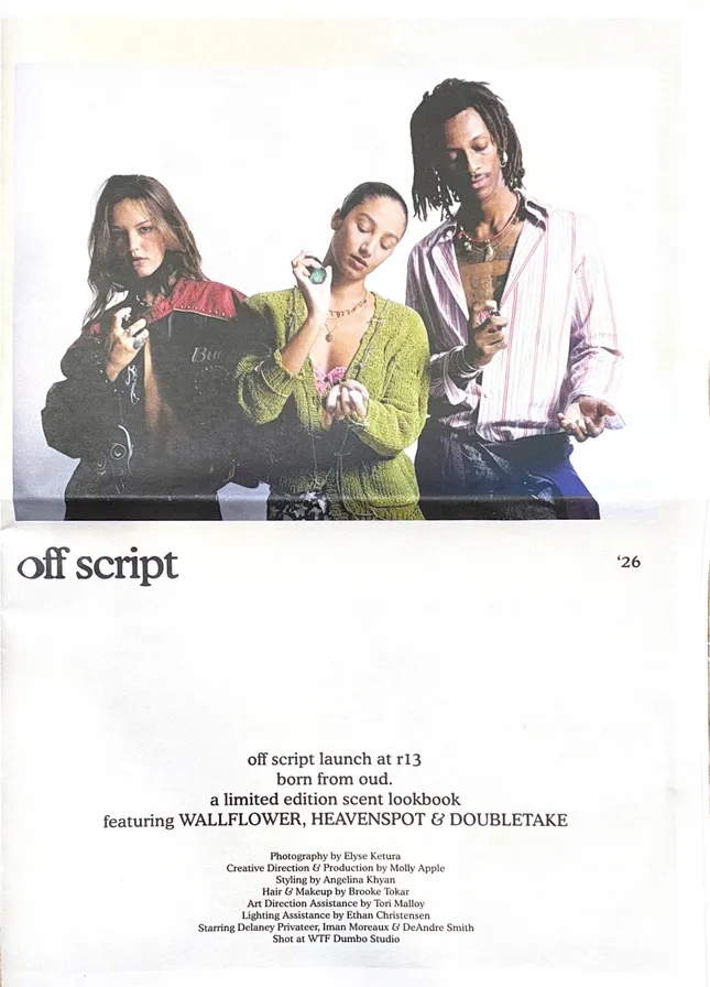 off script x r13 lookbook