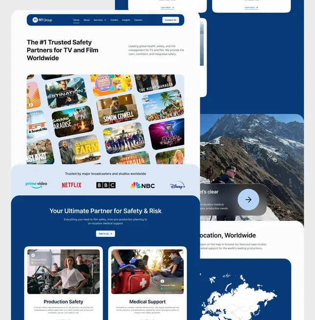 RT Group WordPress Website Design & Dev