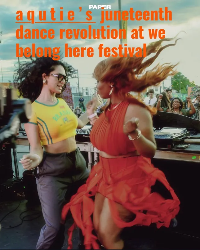 Paper Magazine: Aqutie for Pele Pele x We Belong Here Festival