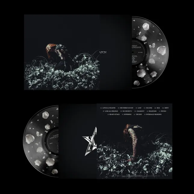 Kami Kehoe “LOVE IS A WEAPON” Packaging Design & Shoot Production