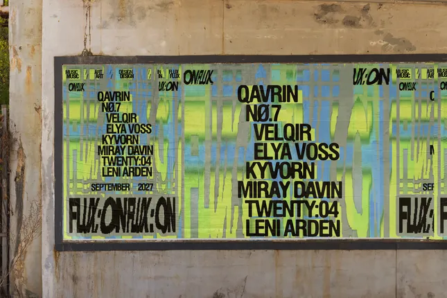 FLUX:ON Visual Identity