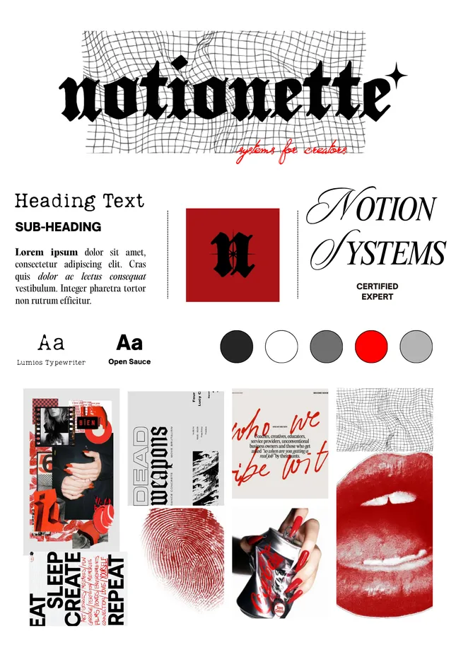 NOTIONETTE BRANDING