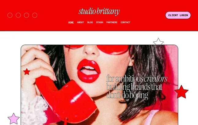STUDIO BRITTANY WEBSITE