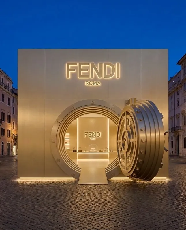 Experiential Design Concept for Fendi