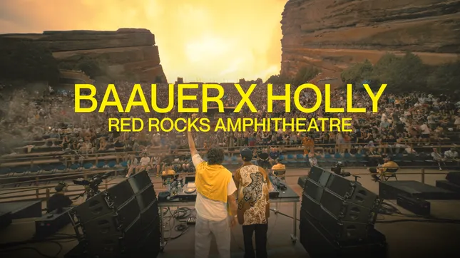 Baauer B2B Holly Red Rocks