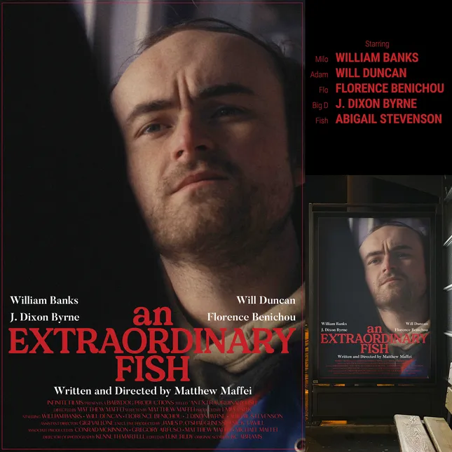 "An Extraordinary Fish" Film Poster, OST Artwork, Titles & Credits