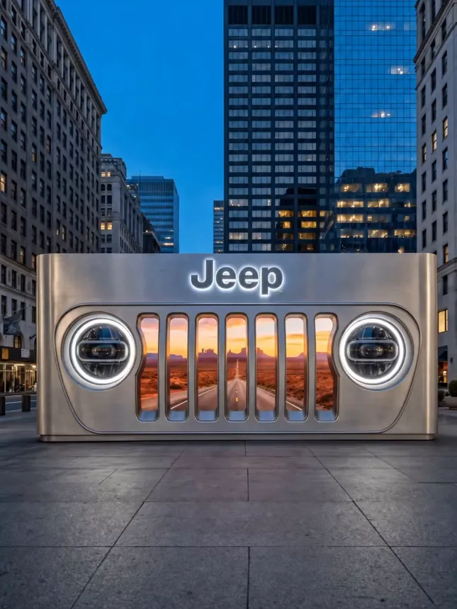 Experiential Design Concept for Jeep