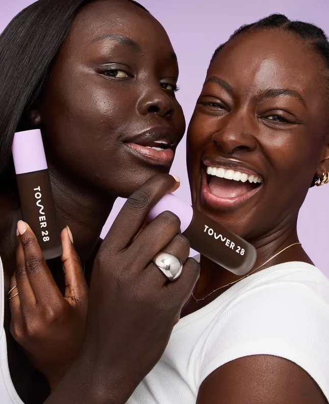 Tower 28 Swipe Serum Foundation Campaign
