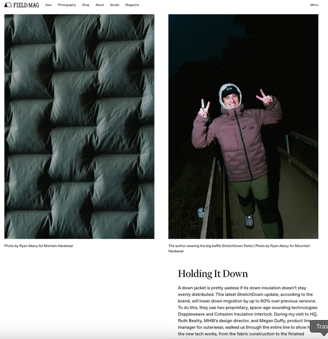 Mountain Hardwear Field Mag Feature
