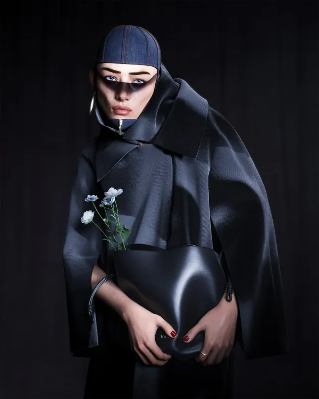 3D Editoral Portrait