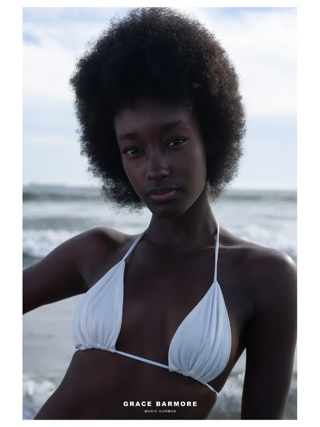 Grace Barmore swimsuit shoot