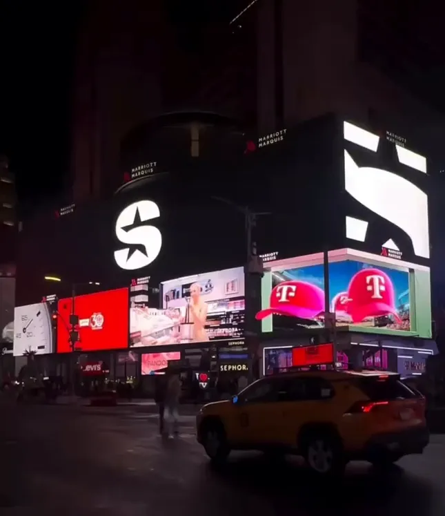 Marshmello x SiriusXM — Times Square Billboard