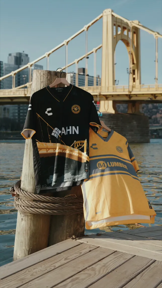 Pittsburgh Riverhounds Jersey Reveal