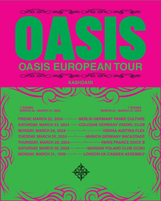 KA$HDAMI TOUR POSTERS