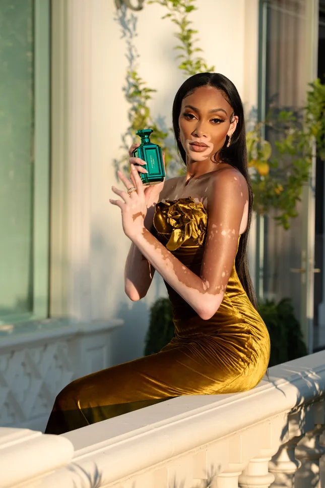 Aroma360 Parfum Campaign x Winnie Harlow
