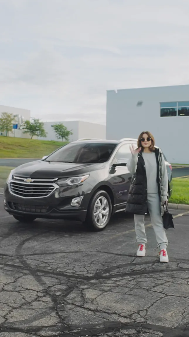Chevy Social Spot with TikTok Influencer