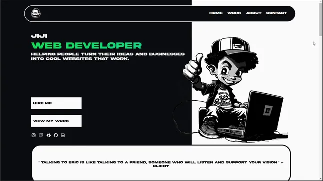 Portfolio website