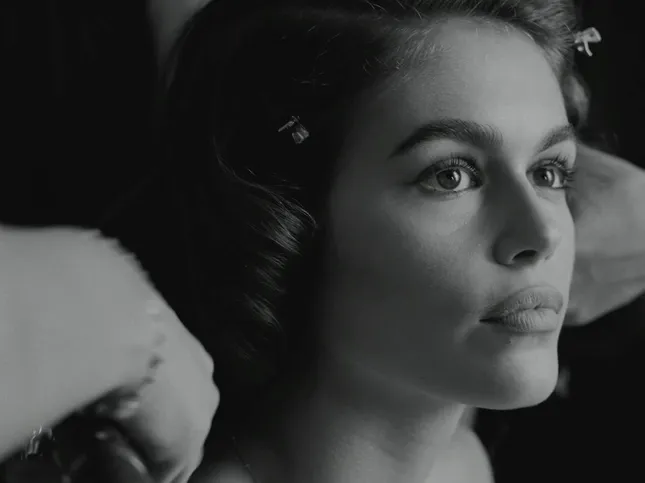 Kaia Gerber for Omega