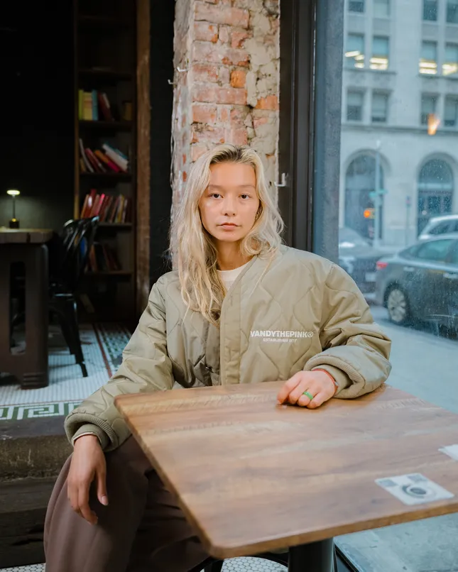 VANDYTHEPINK x ALPHA INDUSTRIES