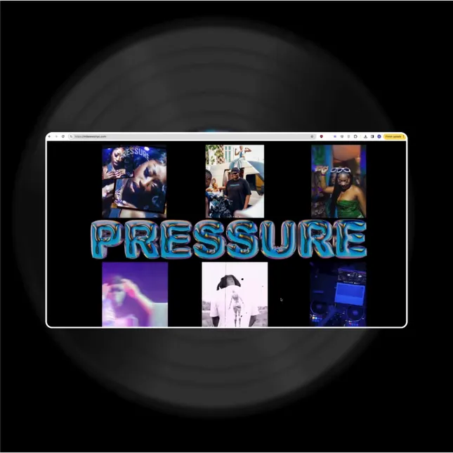 DJ portfolio site