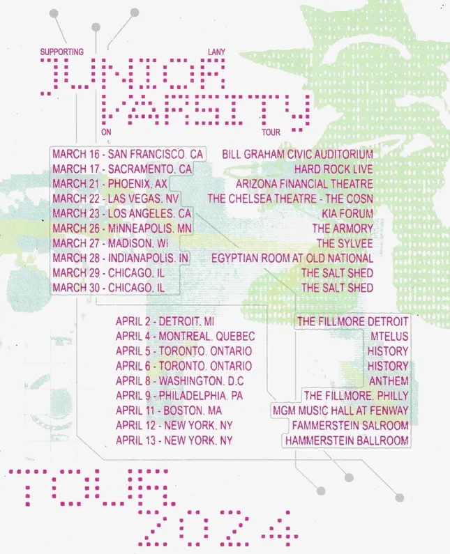 Junior Varsity Tour Posters