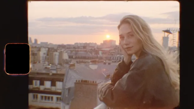 Super 8 film with Louise
