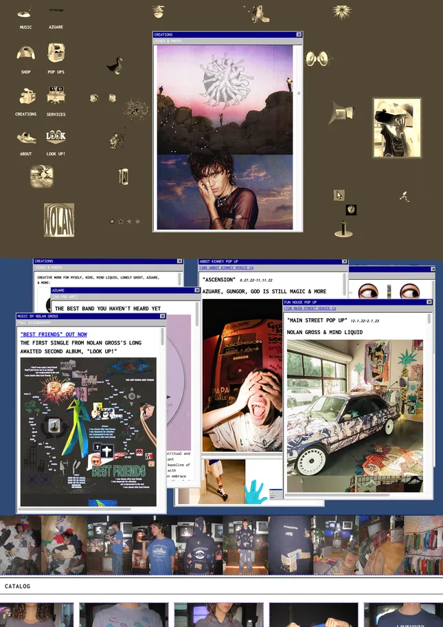 Interactive Website & Shop