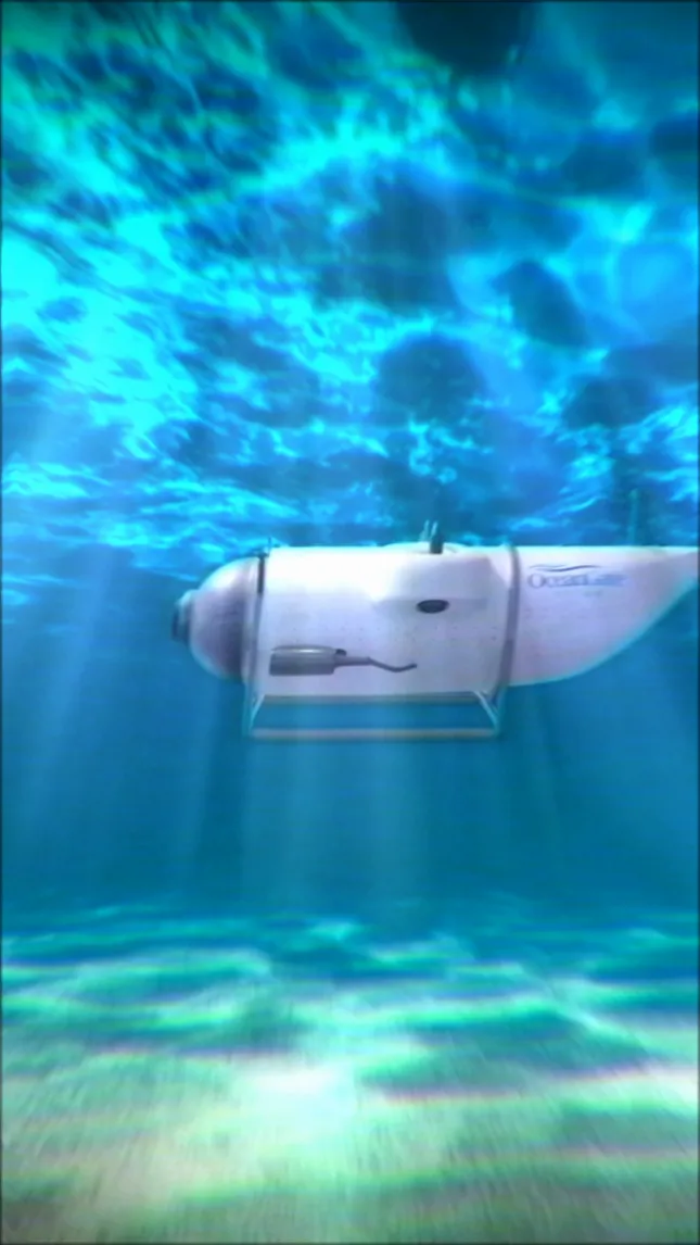 Ocean gate submarine Freestyle - Leon Knight