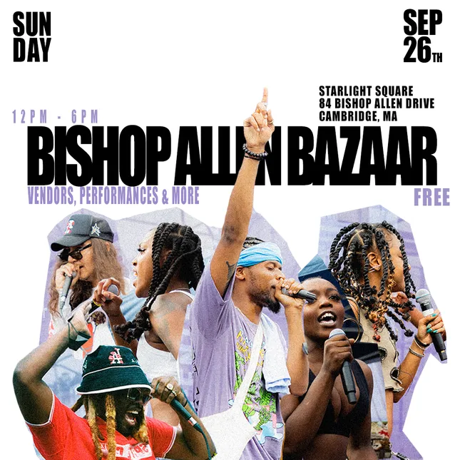 Flyer for “Bishop Allen Bazaar”