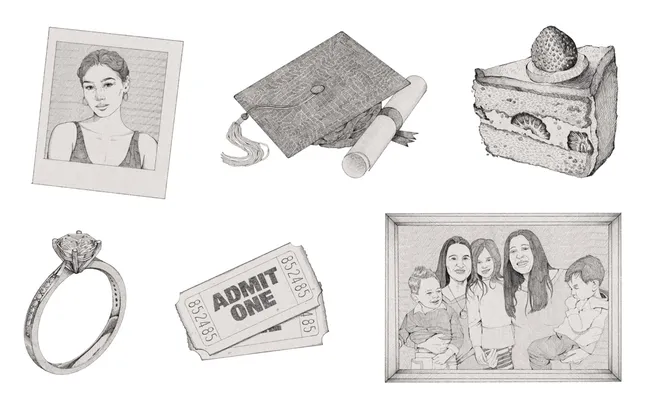 Ink-Style Assets for Photographer’s Website