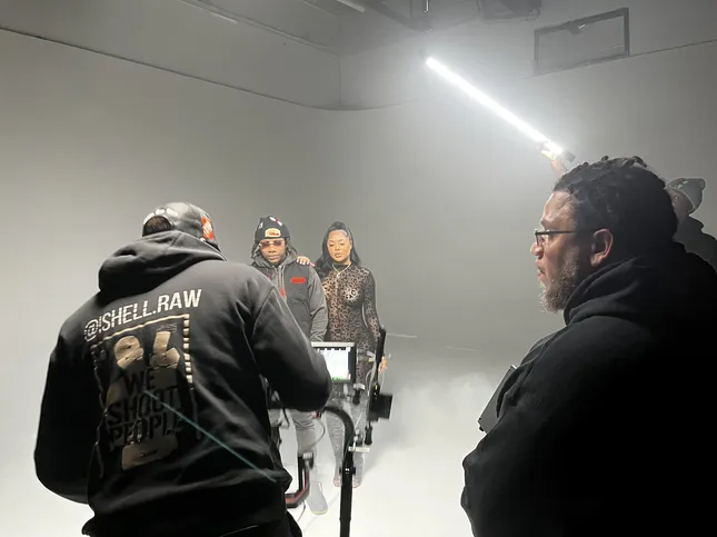 Neek Bucks “Red Light” BTS photos