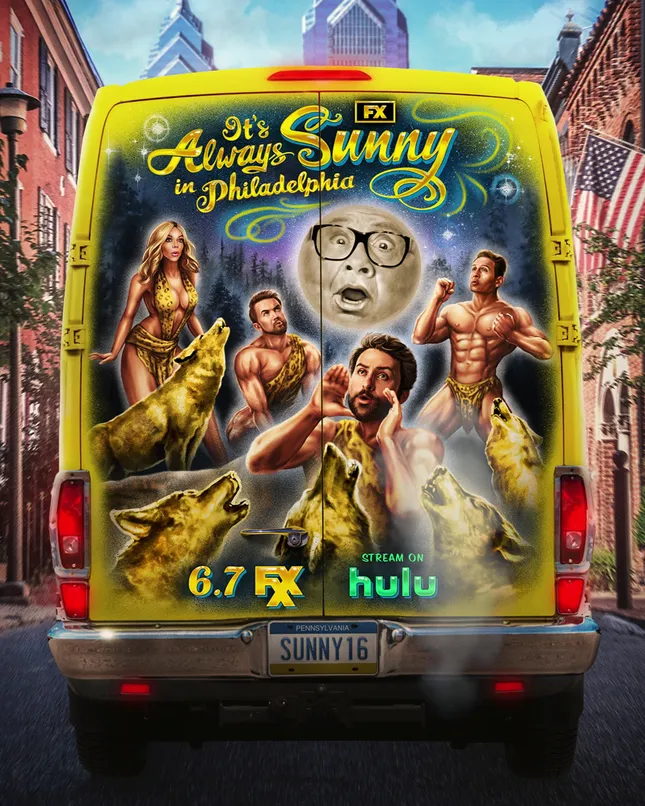 Always Sunny In Philadelphia - Key Art Animation