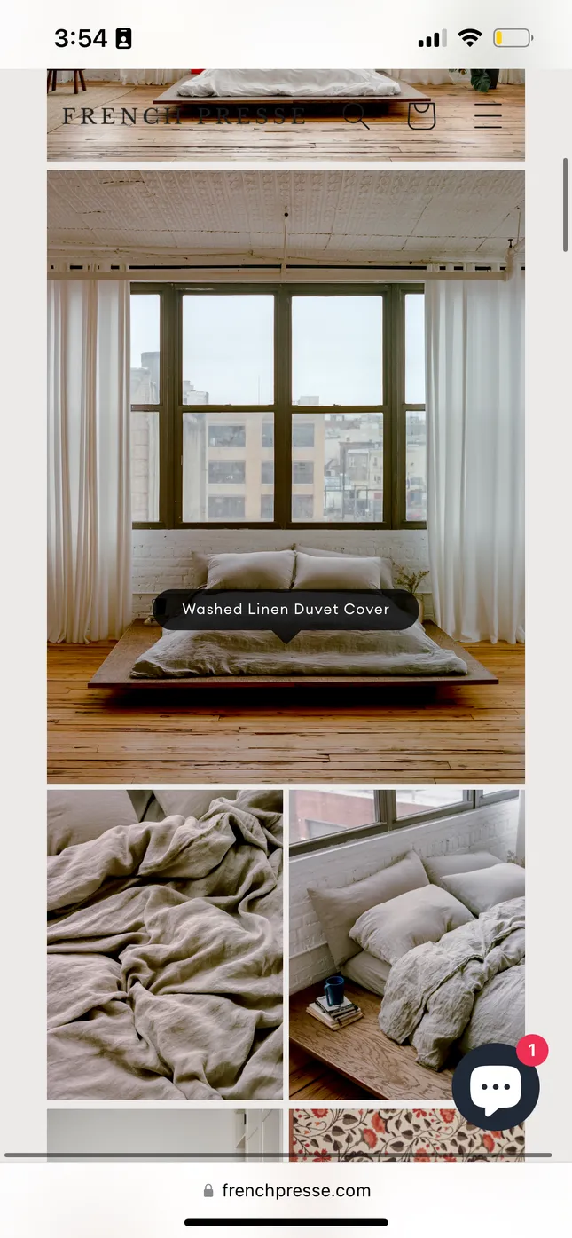 French Presse Linens