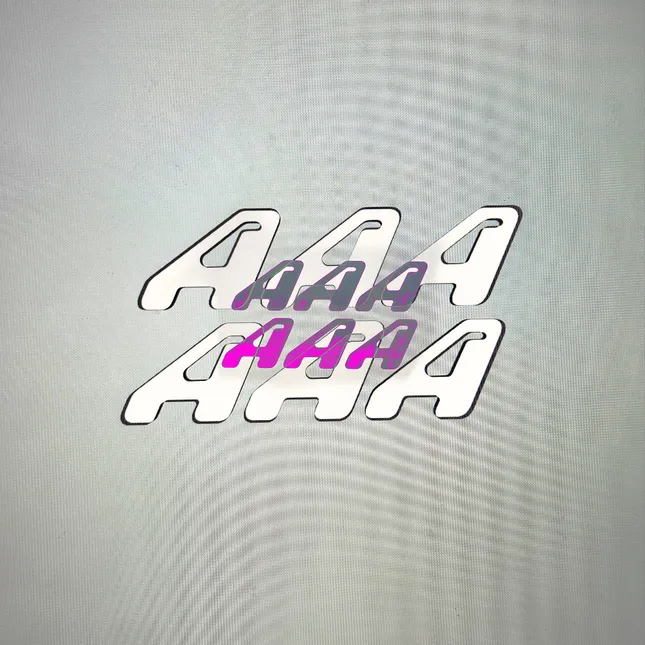 Typeface, “AAAAAA”