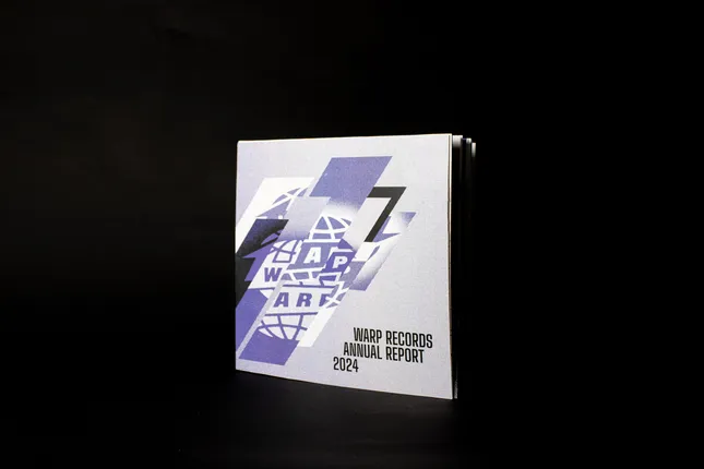 Warp Records Print Annual Report