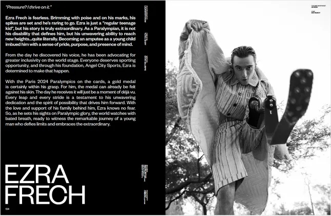 Boys by Girls Print Issue 16 x Ezra Frech