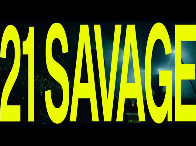 21 Savage ~ European Tour Creative Direction