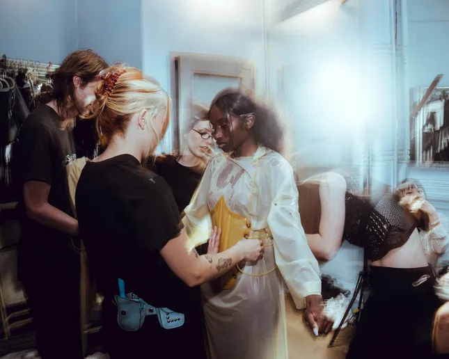 Miles Frank “VELLUM” Runway Show at Market Hotel