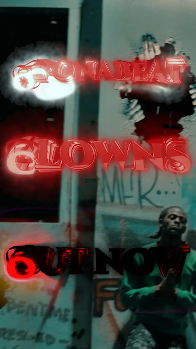 3d motion art for single "Clowns"