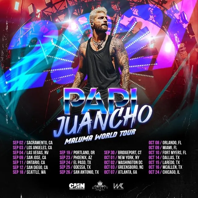 Maluma USA Tour 2021