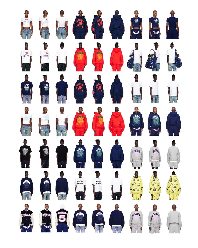 Sp5der Worldwide On-Model and Flat Lay E-commerce Imagery