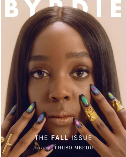 Thuso Mbedu for Byrdie