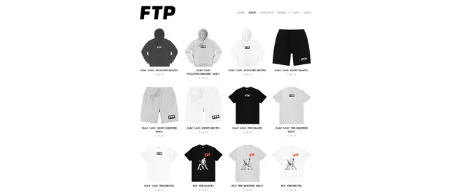FTP 14 Year Anniversary Product Photography