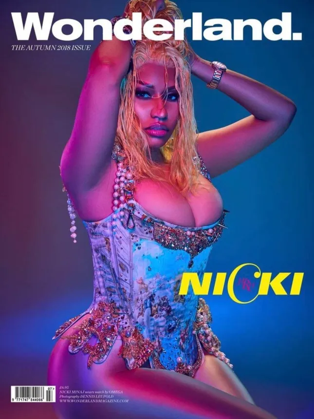 Nicki Minaj cover for Wonderland magazine