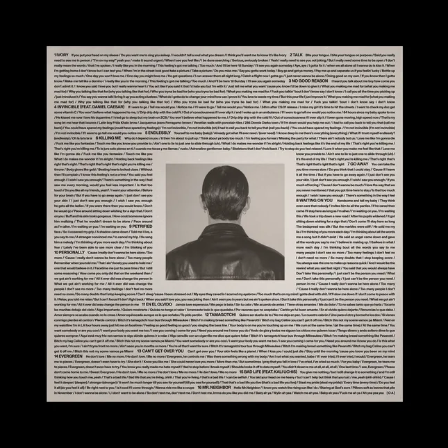 Omar Apollo - “Ivory”